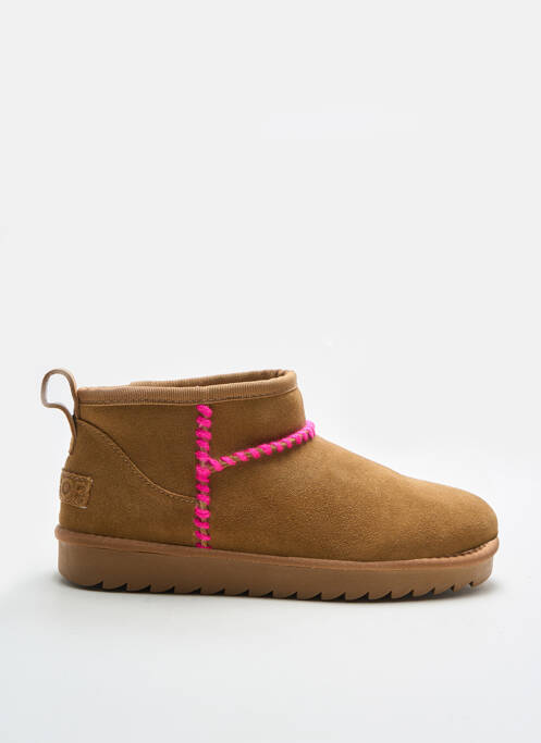 Bottines/Boots marron COLORS OF CALIFORNIA pour femme