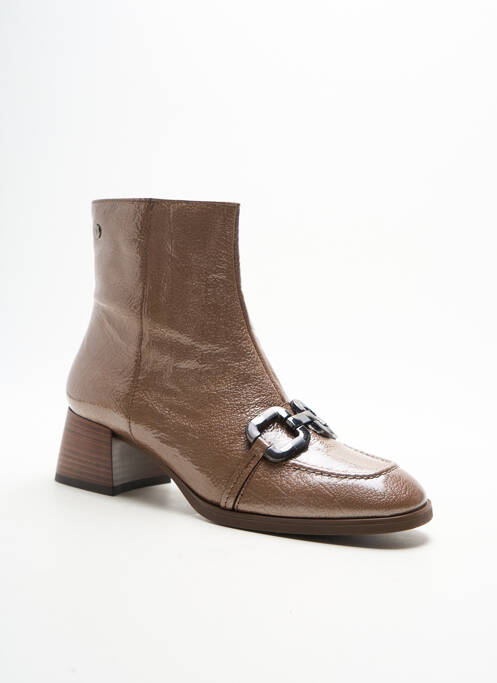 Bottines/Boots marron KAOLA pour femme