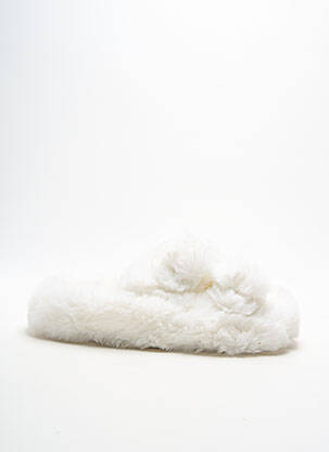 Mules/sabots fermeture boucle(s) talon plat jusqu'à 3cm blanc COLORS OF CALIFORNIA femme