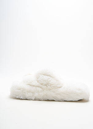 Mules/sabots bout ouvert talon plat jusqu'à 3cm blanc COLORS OF CALIFORNIA femme