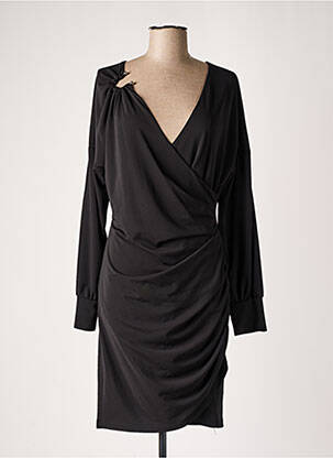 Robe mi-longue noir RELISH pour femme