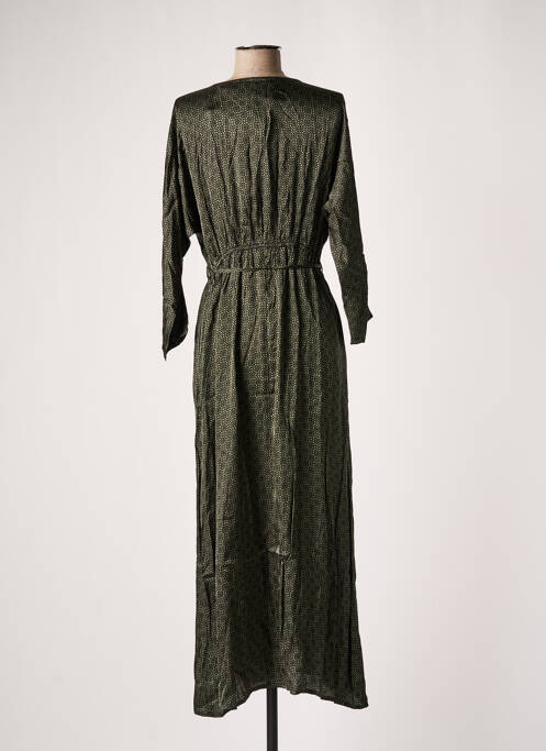 Robe longue vert GRACE & MILA pour femme