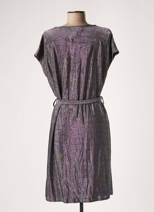 Robe mi-longue gris GRACE & MILA pour femme