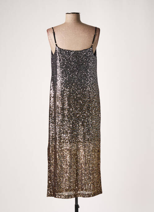 Robe mi-longue gris IMPERIAL pour femme