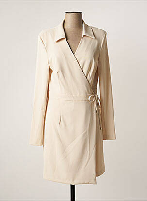 Robe courte beige RELISH pour femme