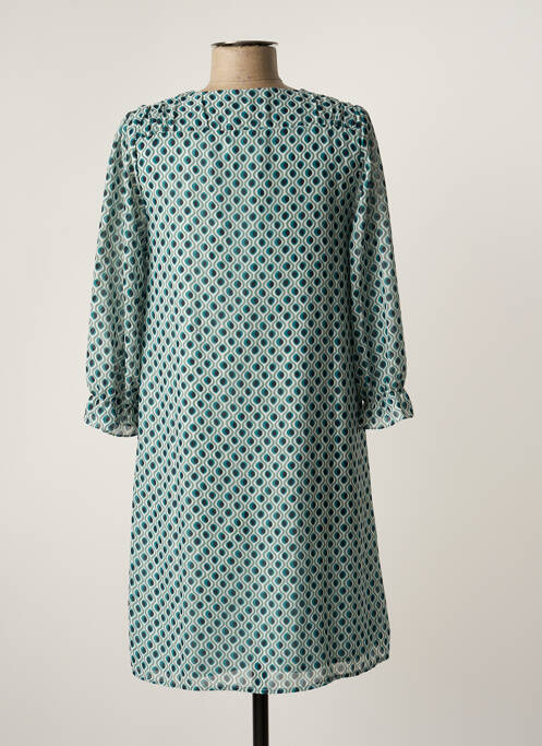 Robe courte vert FREEMAN T.PORTER pour femme