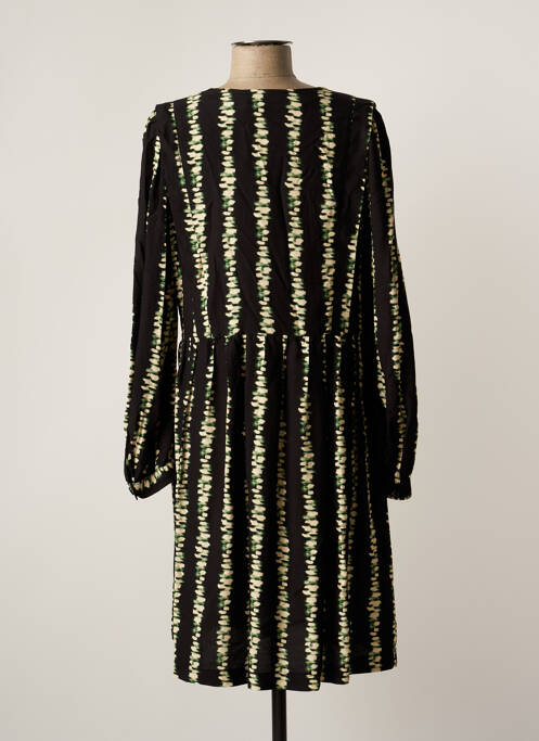 Robe mi-longue noir LA PETITE FRANCAISE pour femme