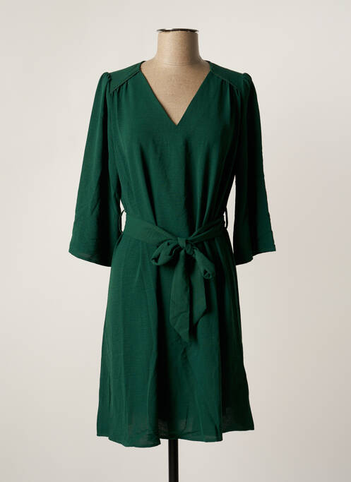 Robe mi-longue vert GRACE & MILA pour femme