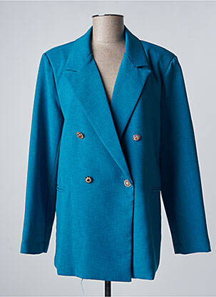 Blazer fausses poches bleu VICBEE femme