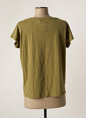 T-shirt vert ONE TEE pour femme seconde vue