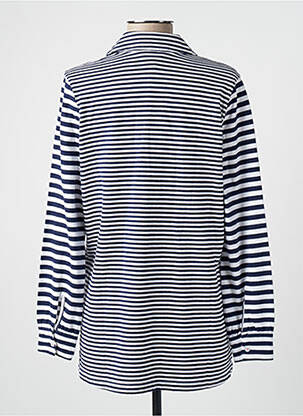Tunique manches longues col chemisier bleu WHITE STUFF femme