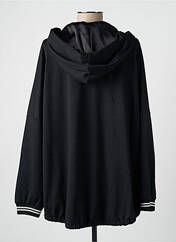 Sweat-shirt à capuche noir FRACOMINA pour femme seconde vue