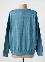 Sweat-shirt bleu ONE TEE pour femme seconde vue