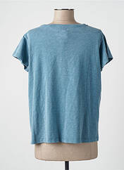 T-shirt bleu ONE TEE pour femme seconde vue