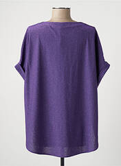 Tunique manches courtes violet IMPERIAL pour femme seconde vue