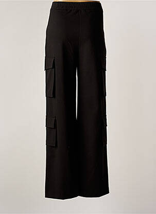 Pantalon cargo taille élastique taille normale noir RELISH femme