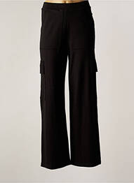 Pantalon cargo taille élastique taille normale noir LTB femme