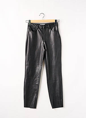 Pantalon 7/8 taille haute taille haute noir ONLY femme