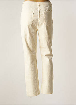 Pantalon slim stretch taille normale beige VERO MODA femme