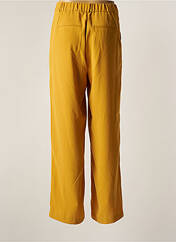Pantalon droit jaune CREAM pour femme seconde vue