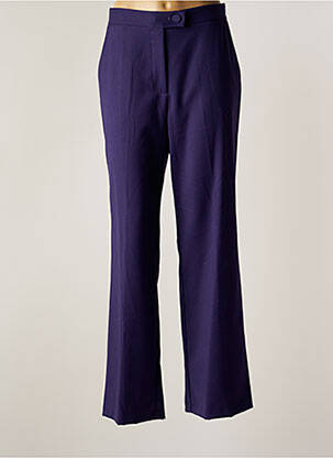 Pantalon droit violet IMPERIAL pour femme