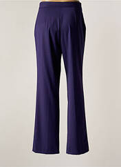 Pantalon droit violet IMPERIAL pour femme seconde vue