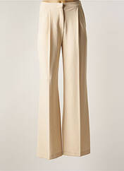 Pantalon large beige FRACOMINA pour femme seconde vue
