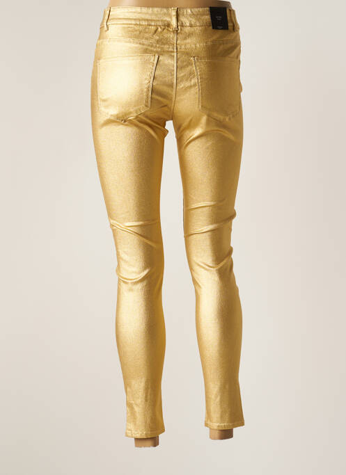 Pantalon 7/8 jaune VERO MODA pour femme