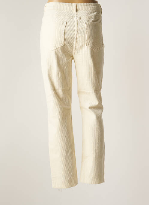 Pantalon slim beige VERO MODA pour femme