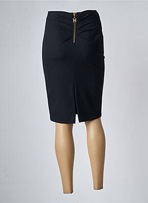 Jupe mi-longue stretch noir RELISH femme