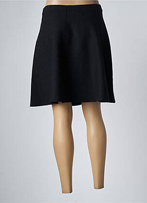 Jupe courte coupe évasée noir Y.A.S femme