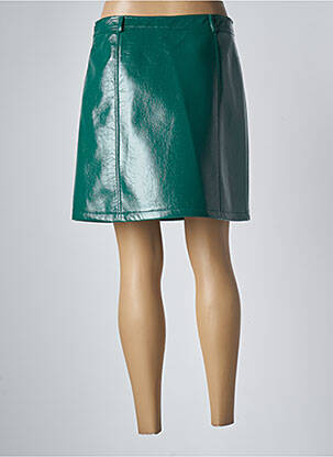 Jupe courte coupe droite vert LA PETITE FRANCAISE femme