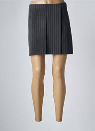 Jupe courte coupe droite gris ONLY femme