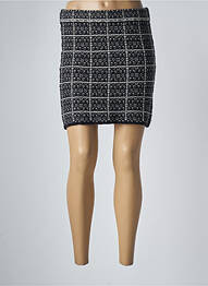 Jupe courte coupe droite noir VERO MODA femme