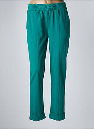 Pantalon chino poches vert ICHI femme