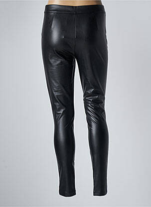 Legging tissage simili-cuir noir ONLY femme