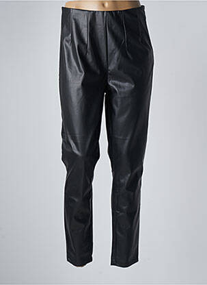 Pantalon 7/8 taille haute taille haute noir VERO MODA femme