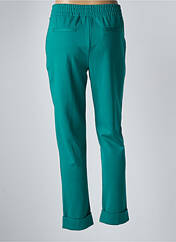Pantalon chino vert ICHI pour femme seconde vue