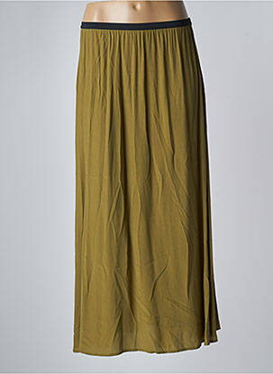 Jupe longue coupe fluide vert KARMA KOMA femme