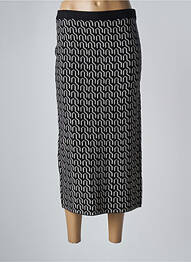 Jupe mi-longue stretch noir VERO MODA femme