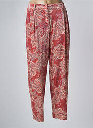Pantalon droit stretch taille normale orange MOLLY BRACKEN femme