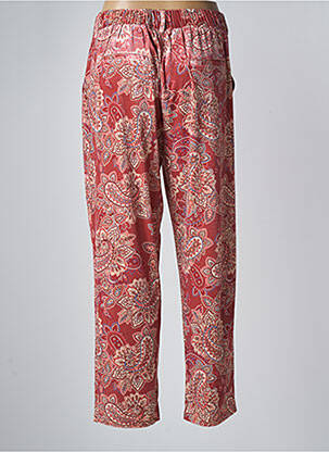 Pantalon droit stretch taille normale orange MOLLY BRACKEN femme