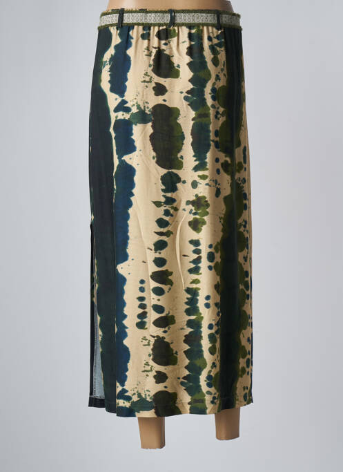 Jupe mi-longue vert LA PETITE FRANCAISE pour femme