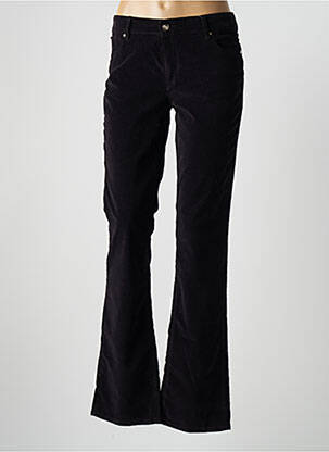 Pantalon flare stretch taille normale noir FRACOMINA femme