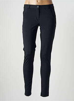 Pantalon slim stretch taille normale bleu HBT femme