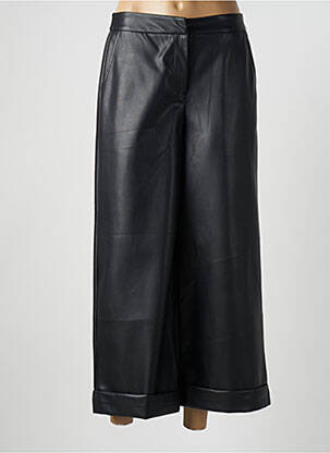 Pantacourt coupe jupe culotte taille haute noir FRACOMINA femme