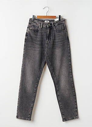 Jeans coupe slim taille haute taille haute gris ONLY femme