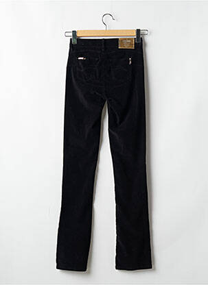 Pantalon droit stretch taille normale noir FRACOMINA femme