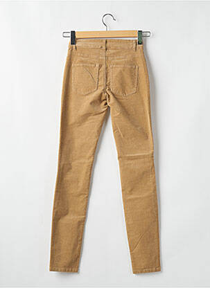 Pantalon slim stretch taille normale beige ONLY femme