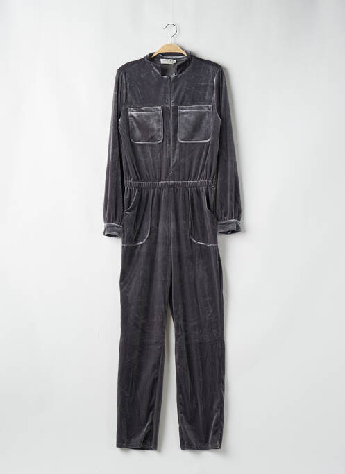 Combi-pantalon poches manches longues gris MOLLY BRACKEN femme